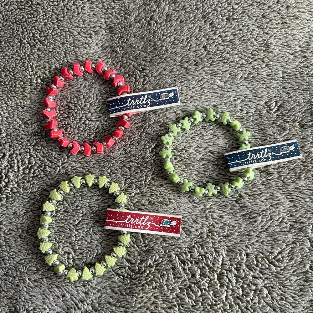 Trrtlz Shop Christmas Bracelets Set of 3